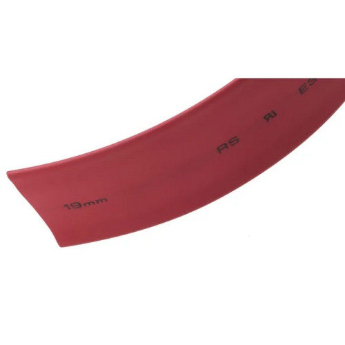 Termorestringente 19 - 9,5  Lunghezza 5 mt Colore Rosso