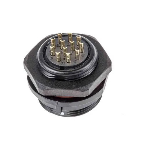 Connettore Maschio da Pannello 12 Poli IP68 SP21
