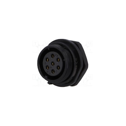 Connettore Femmina da Pannello 7 Poli IP68 SP21
