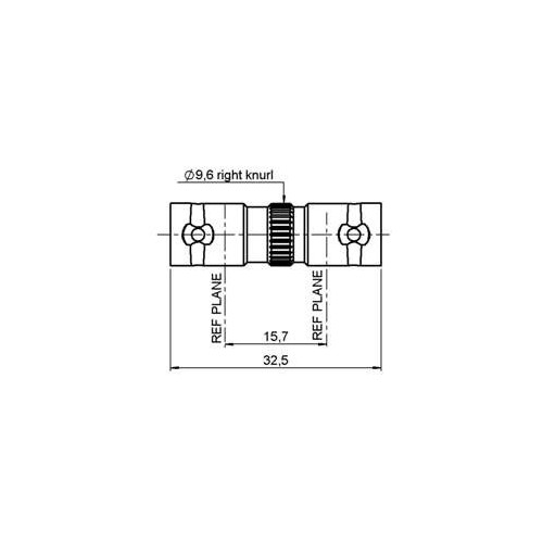 ADATTATORE COAX BNC F/F