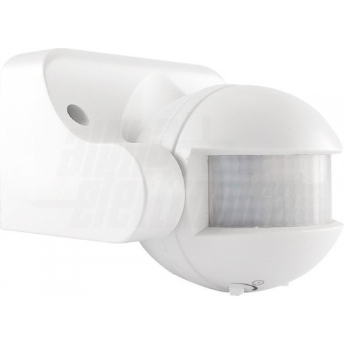 Sensore PIR ad Infrarossi da Parete Colore Bianco