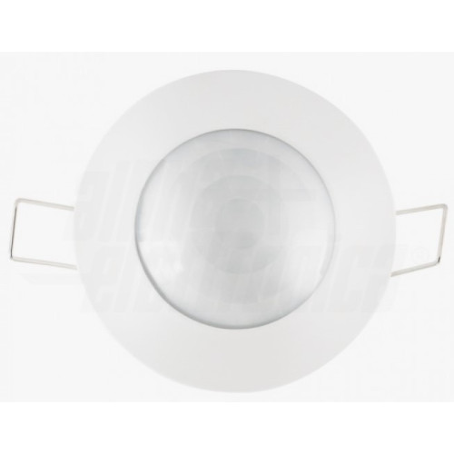 Sensore PIR ad Infrarossi da Incasso Colore Bianco