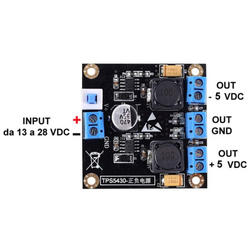 Convertitore DC/DC 5V 6A Stepdown