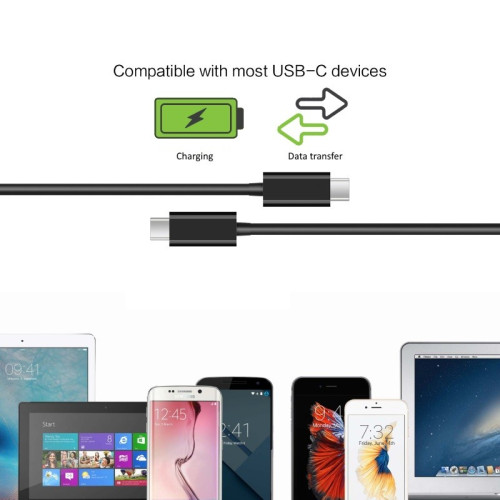 Cavo Intestato  USB-C/USB-C 1 Metro