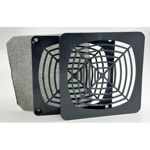 Griglia Salvadita di Protezione con Filtro per Ventilatore da 92 X 92 mm