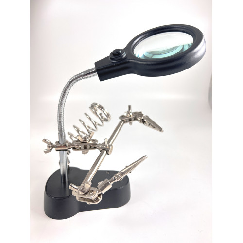 Supporto Multifunzionale con Lente 