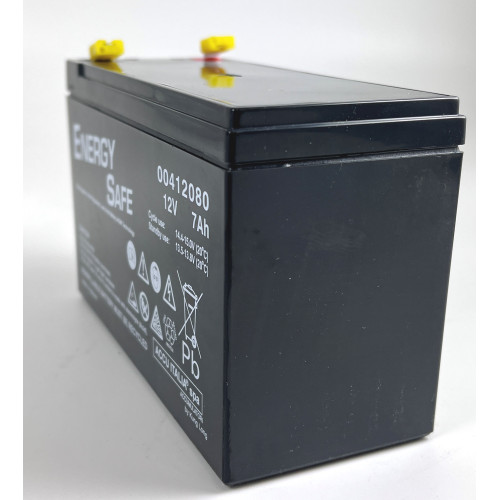 Batteria Ricaricabile al Piombo 12V 7A/h Energy 41208
