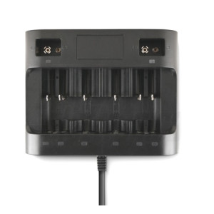 Caricabatterie Ni-Cd/Mh AA 9V 2