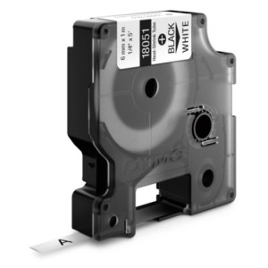 Nastro Termorestringente Bianco 6mm per Etichettatrici Dymo - 180510