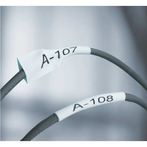 Nastro Termorestringente Bianco 12mm per Etichettatrici Dymo - 180550