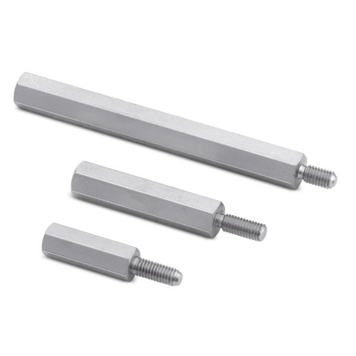 Distanziatore Filettato Maschio-Femmina Assmann V5737/A Altezza 10mm
