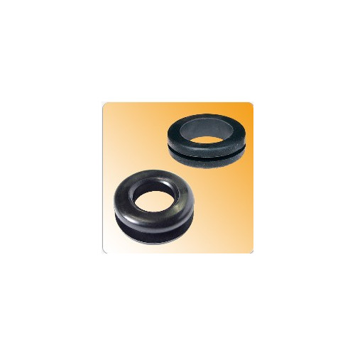 Passacavo in PVC 10/18/22-2  Nero