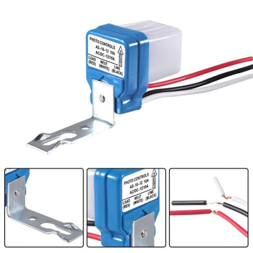 Interruttore Crepuscolare 12V 10A