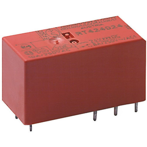 Relè Unipolare 24 Vdc 16 A RT1