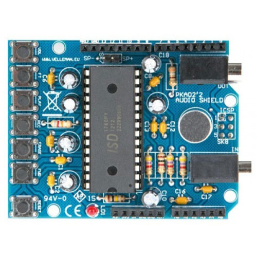 Audio Shield per Arduino - Kit da Montare