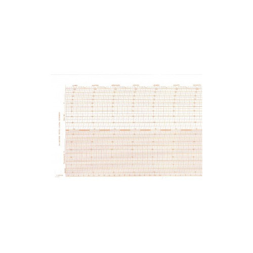 Fogli Diagrammali 1644/A per Termoigrografi 1750 - Confezione da 100 Fogli