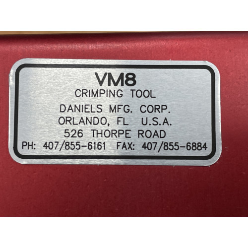 Pinza Crimpatrice VM8 DMC Daniels MS3191-4
