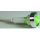 Segnalatore Luminoso Verde con Lampadina al Neon 220Vac