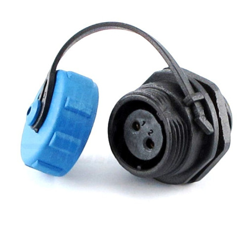 Connettore Femmina da Pannello 2P IP68 SP21