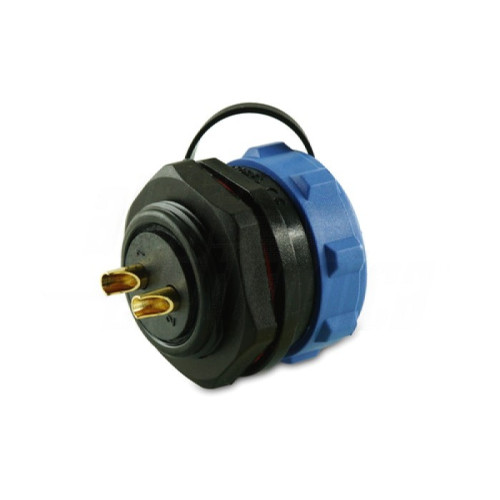 Connettore Femmina da Pannello 2P IP68 SP21