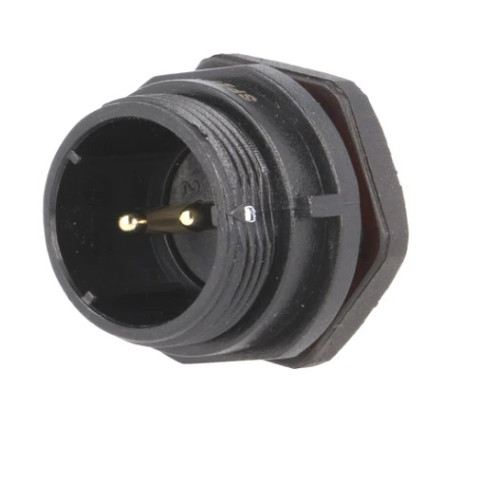 Copnnettore Maschio da Pannello 2 poli IP68 SP21
