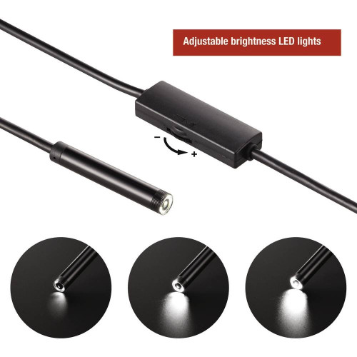 Telecamera Endoscopica WIFI Diametro 8 mm Lunghezza3mt