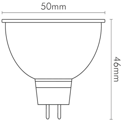 Lampada a Led GU 5,3 12V 7W