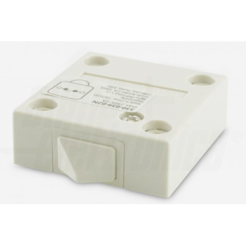 Pulsante Unipolare NC per Porte Colore Bianco