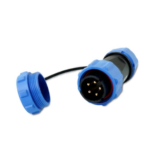 Connettore Maschio Volante 5P IP68 SP21