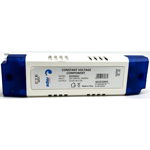 Alimentatore 12V 5A per LED