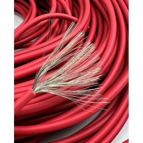 CAVO FLESSIBILE PER PUNTALI 1,50 MMQ - COLORE ROSSO 