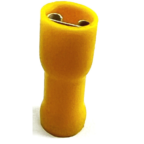 Faston Femmina  6,3 mm colore Giallo 