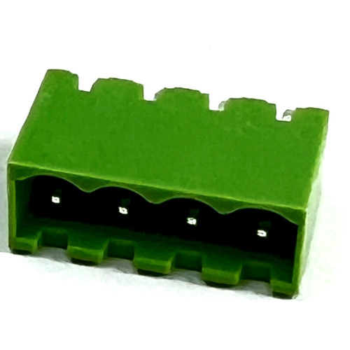 Morsettiera Europlug maschio 4 Poli passo 5,08mm