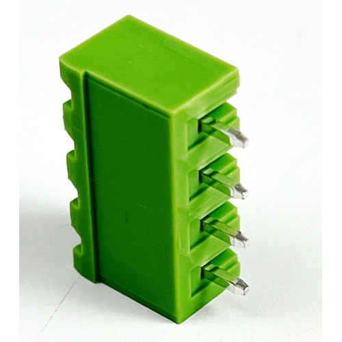 Morsettiera Europlug maschio 4 Poli passo 5,08mm