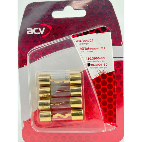 Fusibile 10x38mm 30A 4 pezzi