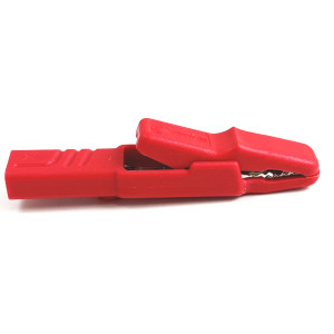 Pinza a Coccodrillo Isolata Rossa Hirschmann AK2-S - 932436101