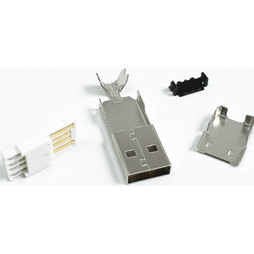 Connettore USB Tipo "A" Volante a Saldare