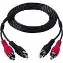 CAVI DI CONNESSIONE AUDIO  2 RCA M/M LUNGH. 1,5 MT