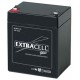 Batteria Ricaricabile al Piombo 12V 5A/h Extracell ELB+5-12