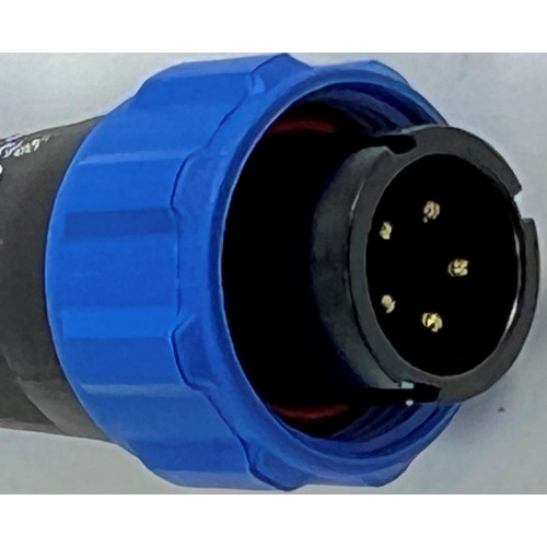 Connettore Stagno Maschio Volante 5 Poli IP68 serie SP13