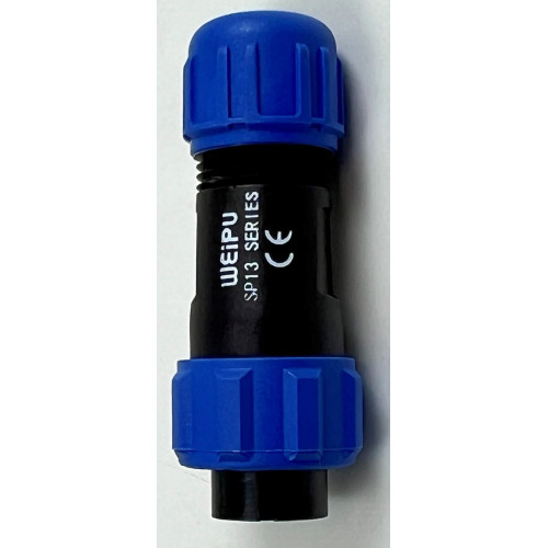Connettore Stagno Maschio Volante 5 Poli IP68 serie SP13