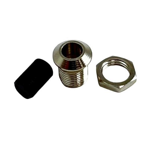 Portaled in Metallo Cromato Testa Conica per Led con diametro di 5 mm