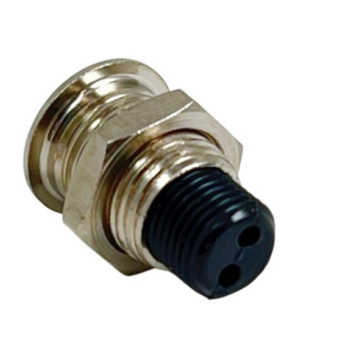 Portaled in Metallo Cromato Testa Conica per Led con diametro di 5 mm