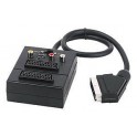 presa multipla scart e rca 3 ingressi