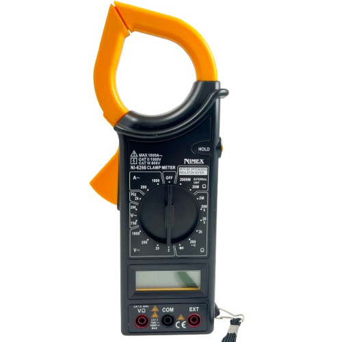 Multimetro Digitale con Pinza Amperometrica Nimex NI6266