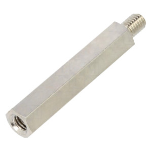 Distanziatore Filettato M/F 5MA altezza 40 mm Ottone