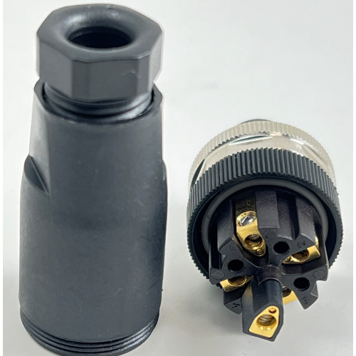 Connettore Maschio Volante 5 Vie M12 TE