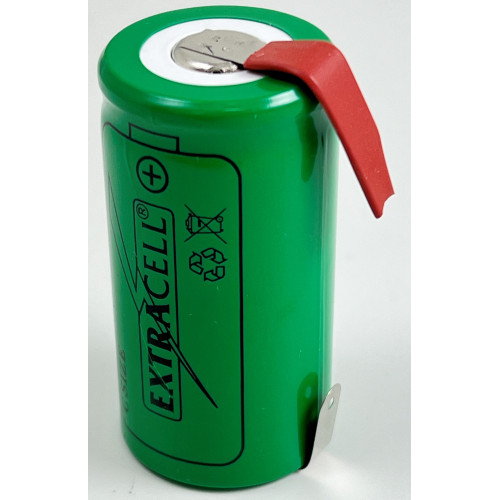 Batteria Ricaricabile NI-MH 1,2V 4000mA/h Size C con Lamelle