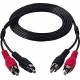 Cavo Audio da Due Spine RCA a Due Spine RCA 5 Metri