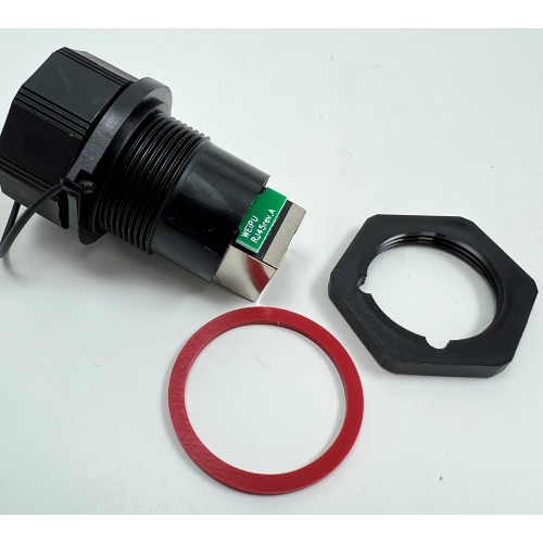 Presa Passaparatia RJ45 Schermata IP67 da Pannello con Tappo